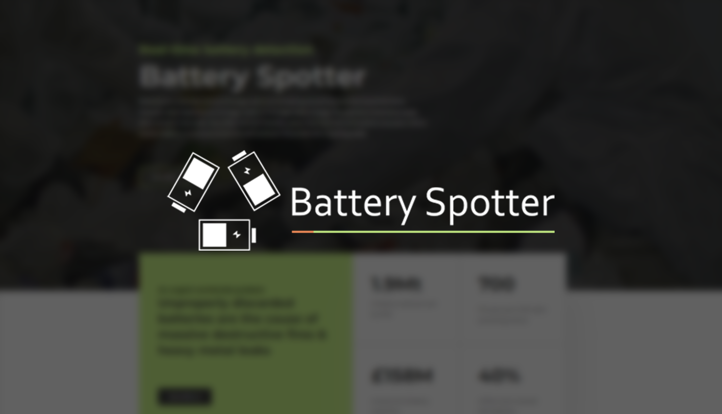 Battery Spotter, winner of IBM Call for Code 2023 round 2. Machine learning for battery recycling.